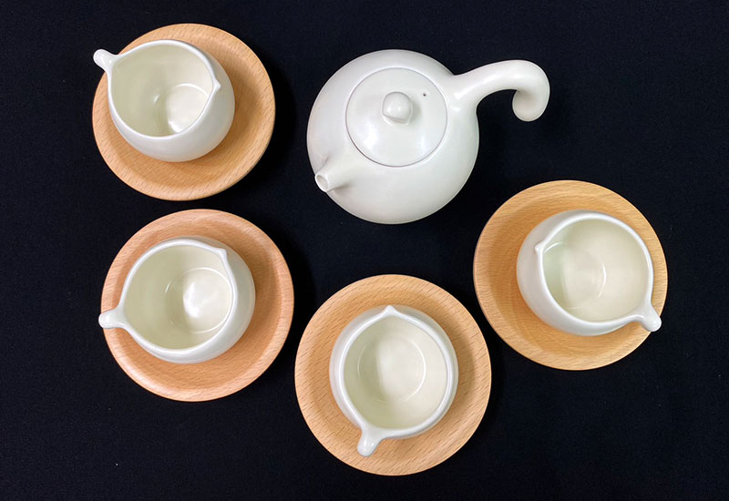 雙鴻 雀悅 Taiwan Tit-茶組(9件組) 茶具組 teapot cup